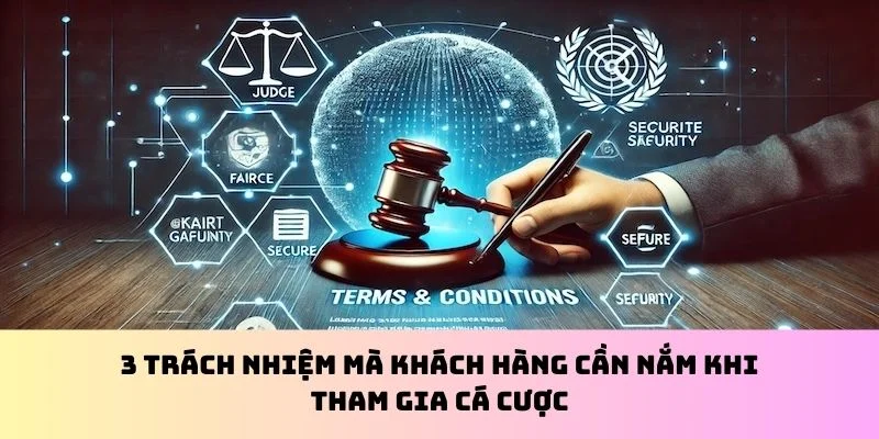 3 trách nhiệm mà khách hàng cần nắm khi tham gia cá cược