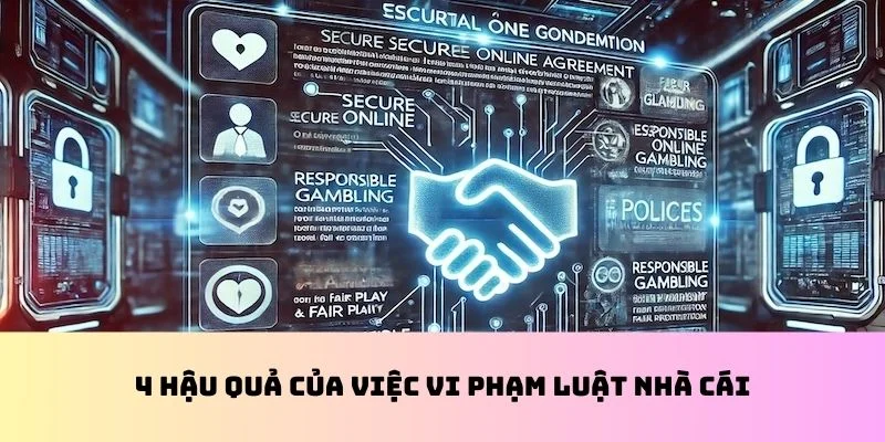4 hậu quả của việc vi phạm luật nhà cái