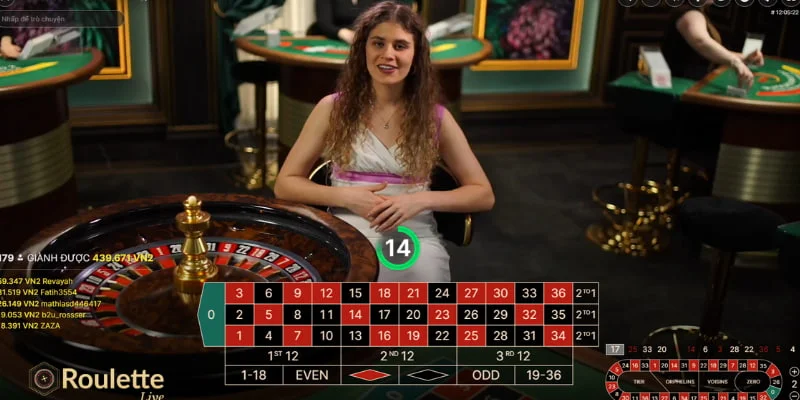 Chơi roulette trên sân cược của LUCK8 thắng lớn hấp dẫn