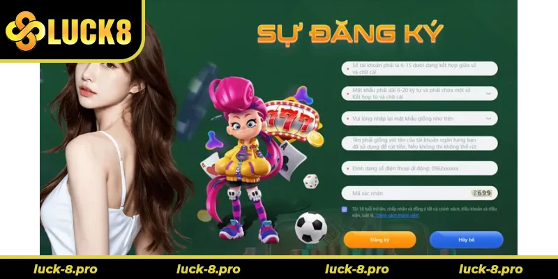 Hướng Dẫn Đăng Ký Luck8 Nhanh Chóng Trong 3 Bước 2025