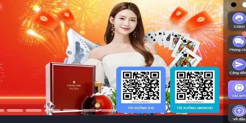 Hỗ trợ tải app LUCK8 về hai dòng điện thoại iOS và Android Hỗ trợ tải app LUCK8 về hai dòng điện thoại iOS và Android