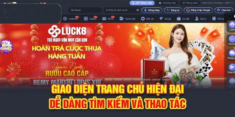 Giao diện là điểm cộng lớn của website